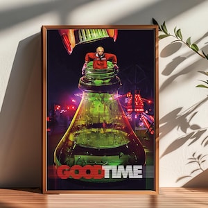 Good Time Movie Poster,Room Decor,Poster for Gifts,Home Decor,Wall Art Decor