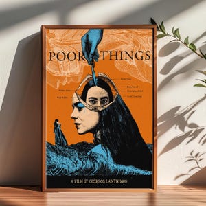 2023 Poor Things Film Poster, Raum Dekor, Poster für Geschenke, Wohnkultur, Wand Kunst Dekor