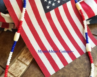 USA Patriotic Necklace