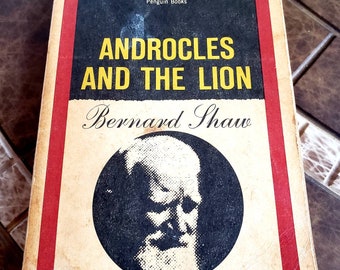 Signed Androcoles and the Lion by George Bernard Shaw