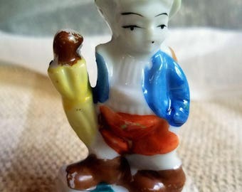 Umbrella Boy Figurine 1950's