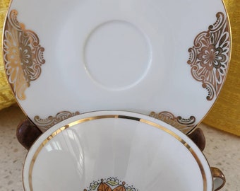 Bavarian Vintage Cup and Saucer