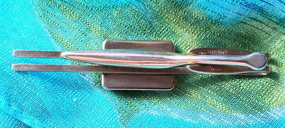 Vintage Fly Fishing Tie Bar - image 4