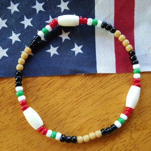 Military Veteran Stretch Bracelet/Anklet-13 Sizes & Prices image 3