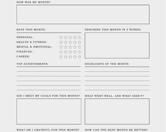 Planificador mensual