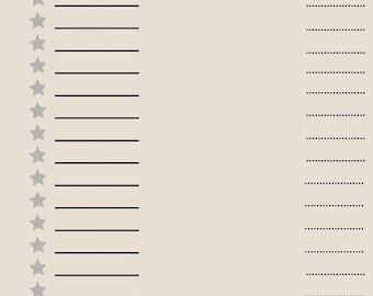 Planificador de tareas/ Organizador para TDAH/ Planificador estudiantil