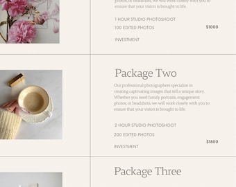 Template für die Insta-Preisgestaltung