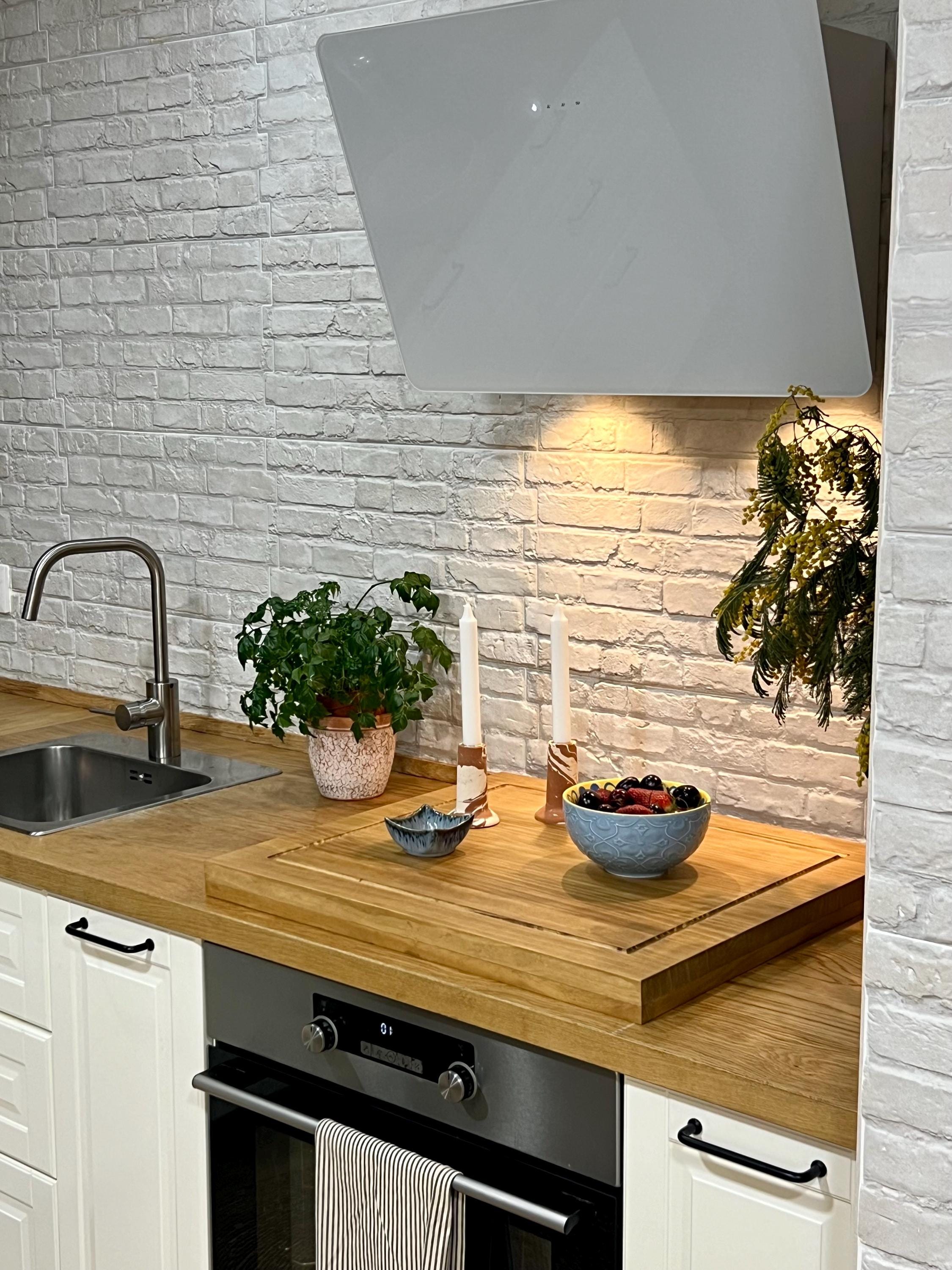 Wooden ceramic hob cover, ceramic hob cover, cooking board, wooden stove top, induction cover, wooden cutting board