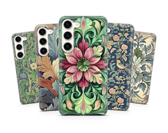 William Morris Floral Phone Case Vintage Art Nouveau Cover for iPhone, Samsung & Pixel