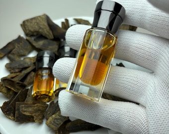Dulce Armonía – Aceite Esencial de Oud de Madera de Agar Kynam Elaborado Artesanalmente / Aceite Esencial 100% Puro y Natural