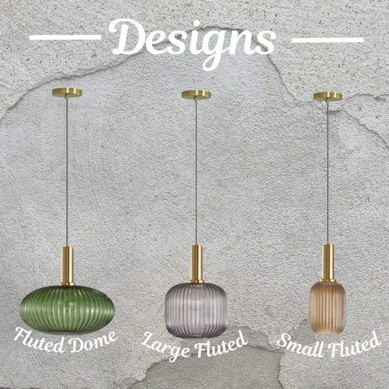 Nordic Pendant Lamp Glass Pendant Kitchen Island Light Retro Lamp Vintage Lamp LED Ceiling Light Glass Lampshade Stained Glass imagem 8