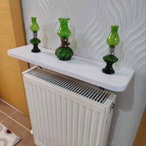 Radiator Rack White, Radiator Shelf, Removable Radiator Shelf, Entrance ...
