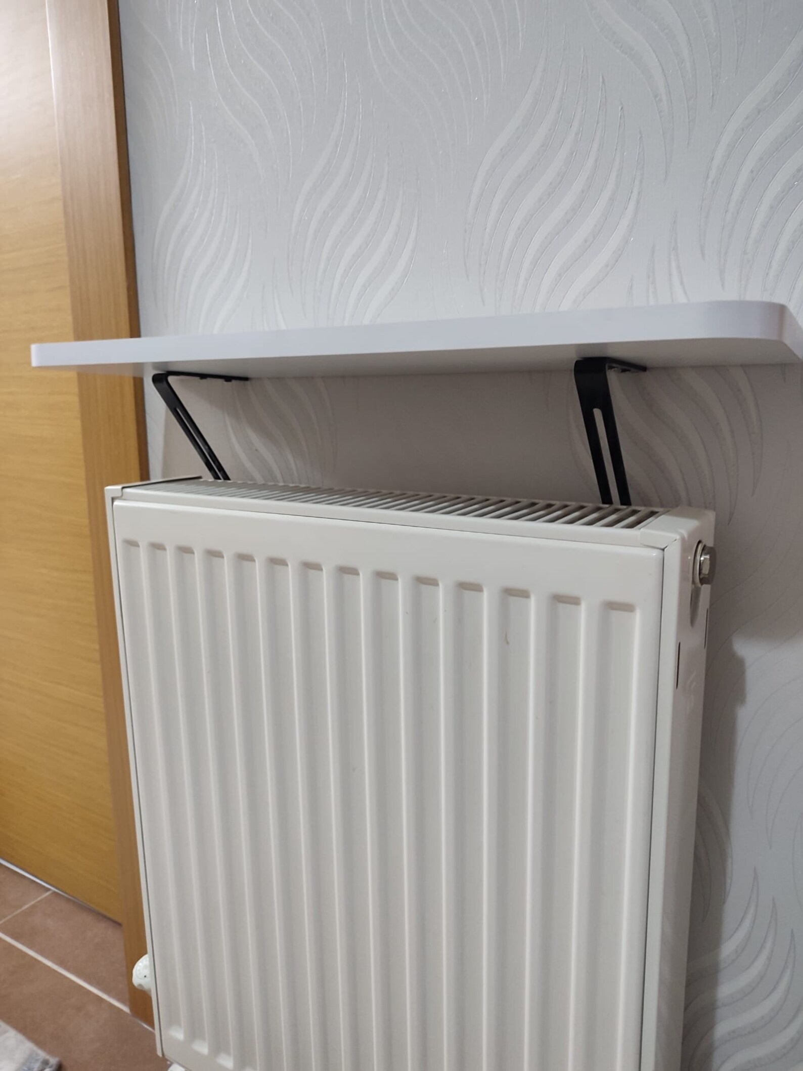 Radiator Rack White, Radiator Shelf, Removable Radiator Shelf, Entrance ...