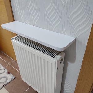 Radiator Rack White, Radiator Shelf, Removable Radiator Shelf, Entrance ...
