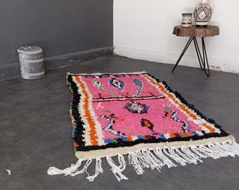 The latest creations of the women of the High Atlas Mountains are traditional Moroccan carpets