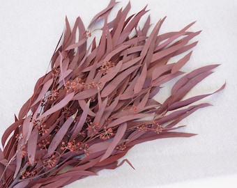 Preserved Eucalyptus Bouquet: Fine Leaved Dried Flowers, Wedding Decor
