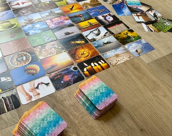 Tarjetas de asociación metafórica universal, 228 tarjetas "Diapositivas"