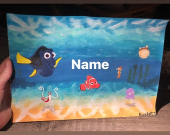 Nemo poster/print for kids room