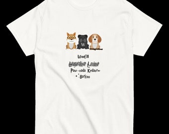 Doggo Magic: Harry Pawtter Spells T-shirt voor tovenaars en woofers