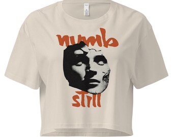 Numb Still | SolWeave entspanntes Baumwoll-Crop-Top