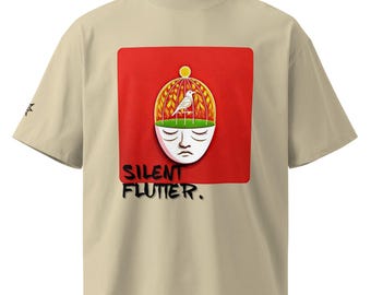 Silent Flattern | SolWeave übergroßes Bio-T-Shirt