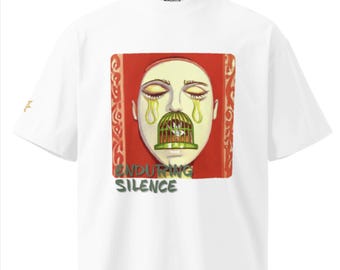 Dauernde Stille | SolWeave übergroßes Bio-T-Shirt