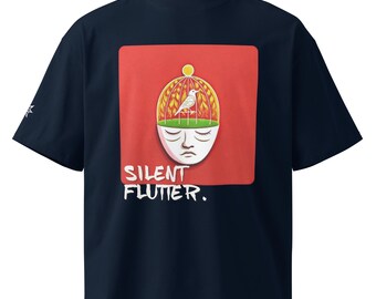 Silent Flattern | SolWeave übergroßes Bio-T-Shirt
