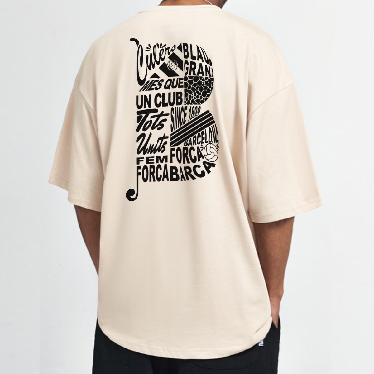 T-shirt De Barcelone, Espagne - Taille XXL - Neuf Sans étiquettes