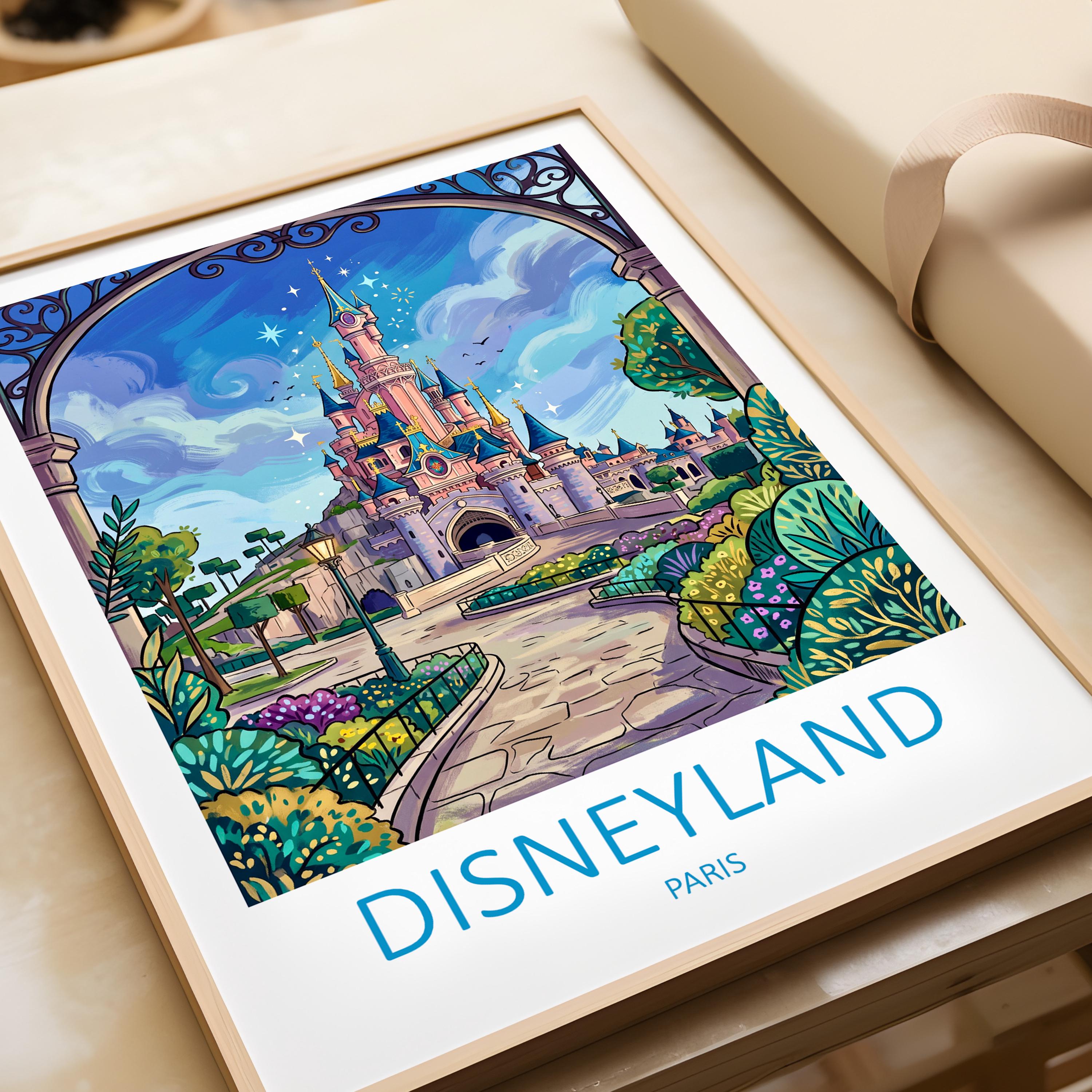 Disneyland Paris Poster - Etsy
