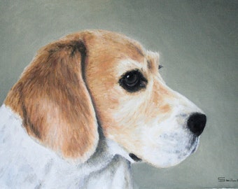 Hand painted pet portrait in oil from photo, portrait painting on canvas, hand painted pet portrait in oil, dog portrait, Commission art