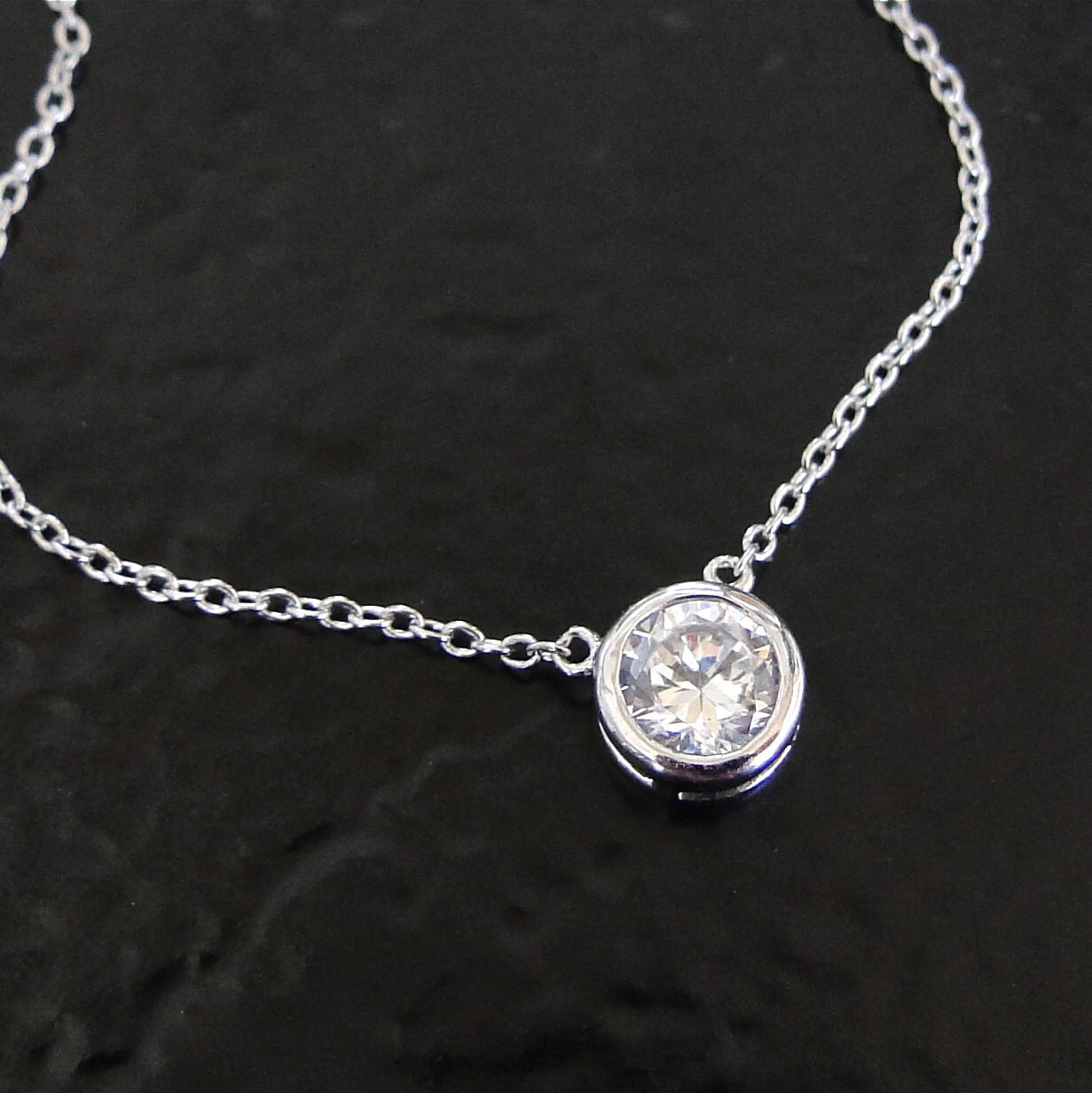 Circle of Life Celebrity Necklace in 92.5 Silver - Studded with Swiss –  HighSpark