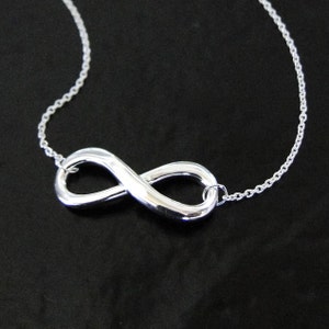 Infinity Necklace in Sterling Silver - Everlasting Love As Seen on Reese Witherspoon