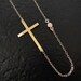 see more listings in the Sideways Cross Necklaces section