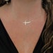 see more listings in the Sideways Cross Necklaces section