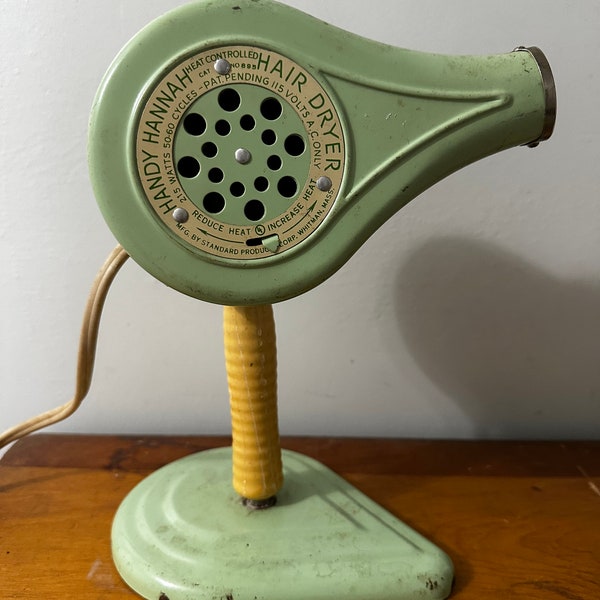 Vintage Handy Hannah Hair Dryer Salon Decor