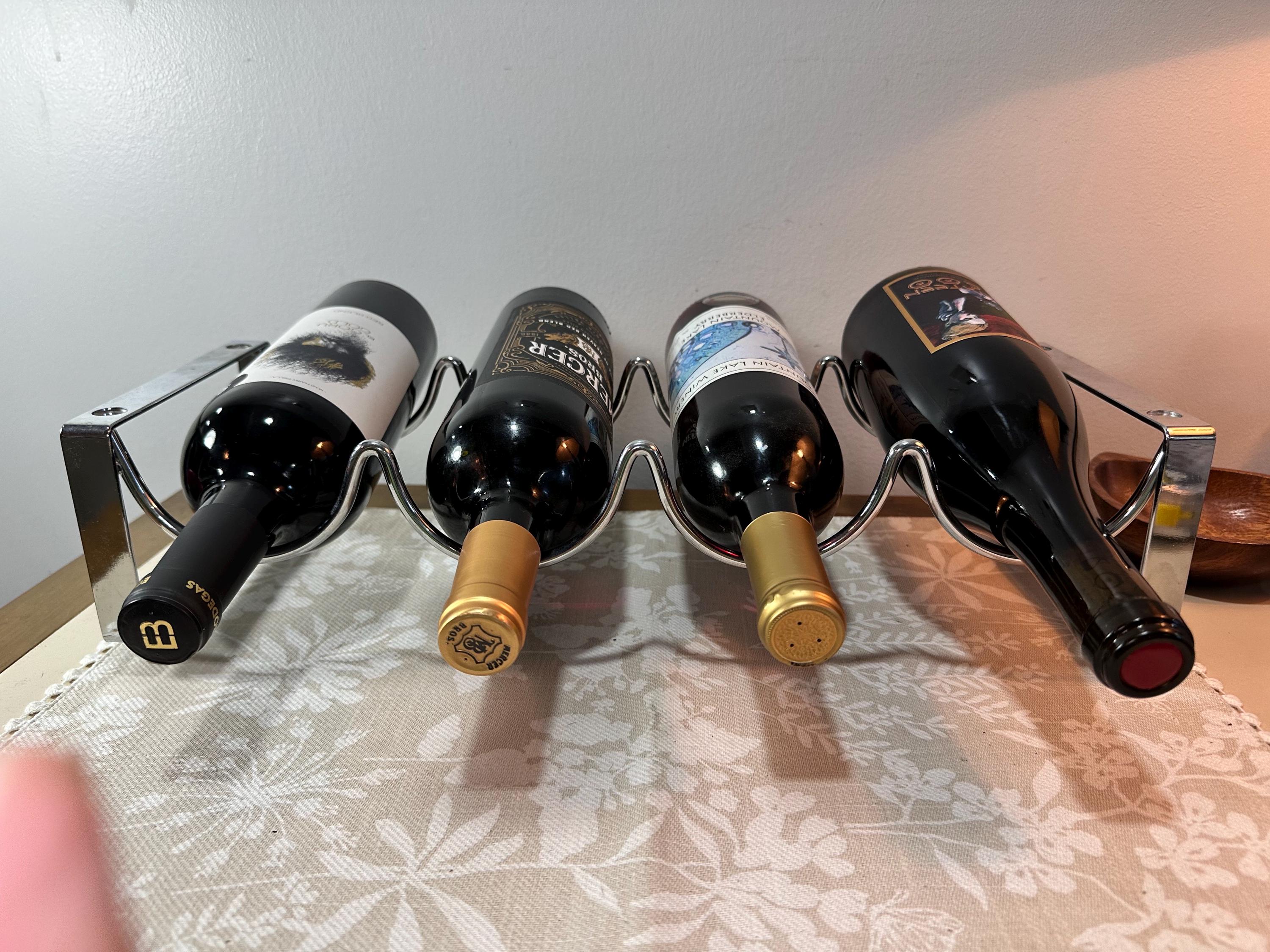 Midcentury Wine Rack - Etsy