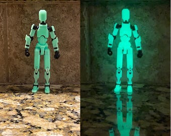 Dummy 13 Glow in the Dark Action Figures