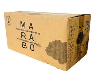 Marabú Charcoal Hexagonal Briquette - 22 lb