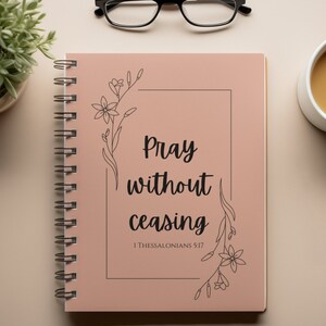 Christian Bible Study Prayer Journal for Women Devotional Notebook ...