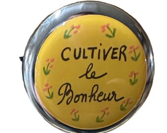 Timbre de bicicleta DringStyle. Cultiva la felicidad