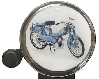 Blue Moped Bicycle Bell