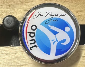 Timbre de bicicleta Me encanta el Judo