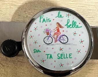 Look beautiful on your saddle. Bicycle bell