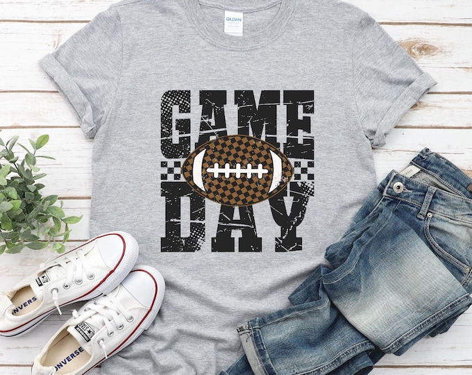 Game Day T-shirt | Football Shirt | Show Your Team Spirit | Football Grandma | Football Mom