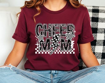Cheer Mom Competition Day Shirt | Family Comp Shirts | Cheer Mom Shirt | Gift for Mom | Free Shipping