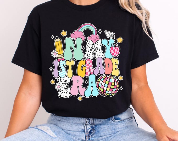 1st Grade Era Teacher Shirt | Back to School Elementary Apparel