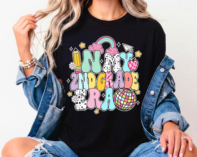 2nd Grade Era Teacher Shirt | Back to School Elementary Apparel