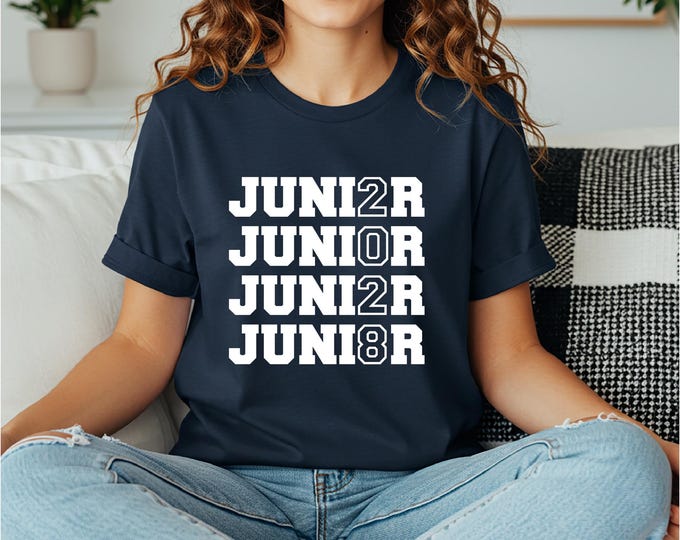 Junior Shirt | Class of 2028 | Back to School | High School | College | Graduation | Free Shipping