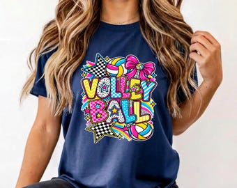 Pink Retro Volleyball Shirt | Game Day Apparel