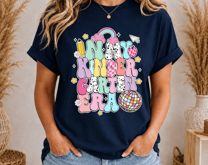 Kindergarten Era Teacher Shirt | Back to School Elementary Apparel